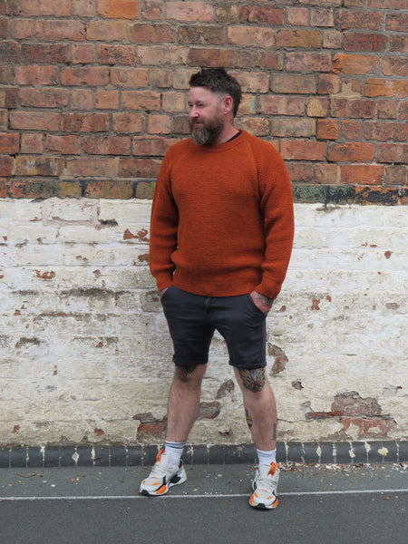 Harbour & Hearth Popcorn Stitch Knitted Sweater