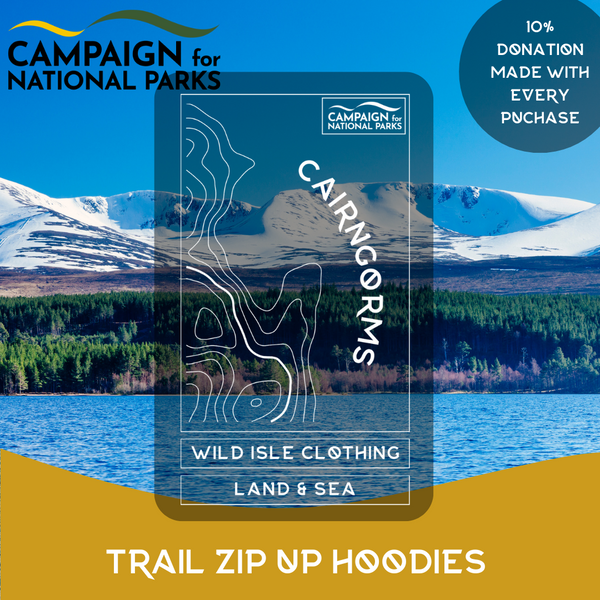 Wear The Wild - Cairngorms Trail Zip Hoodies