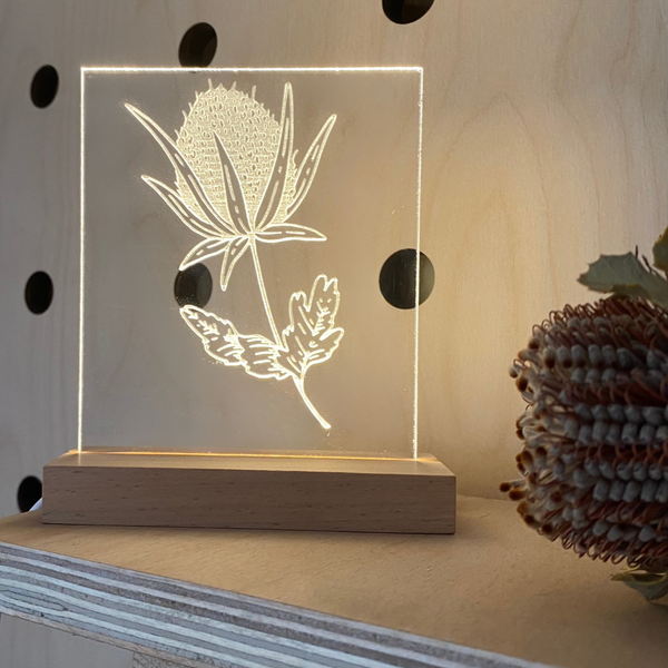 The Thistle Luminary Art Card