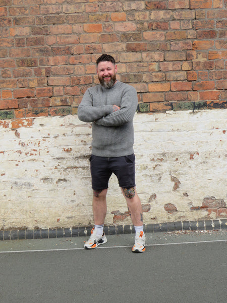 Harbour & Hearth Roll Edge Fishermans Knitted Sweater