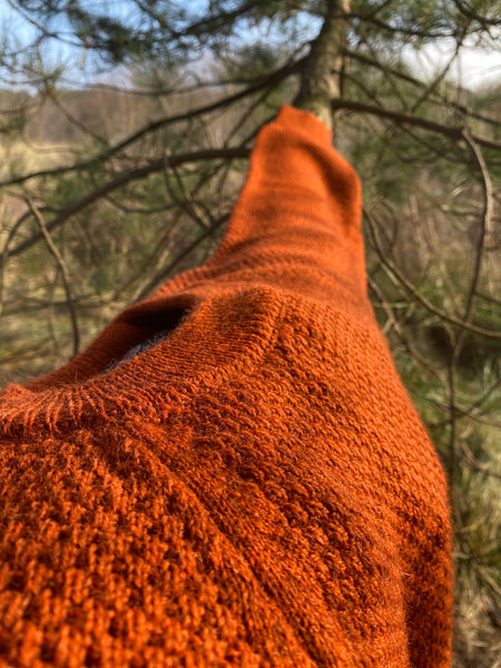 Harbour & Hearth Popcorn Stitch Knitted Sweater