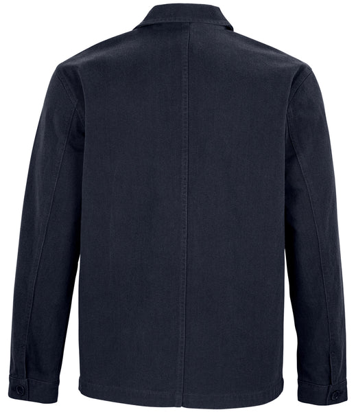 WILD ISLE CROFTERS UTILITY JACKET - BLACK