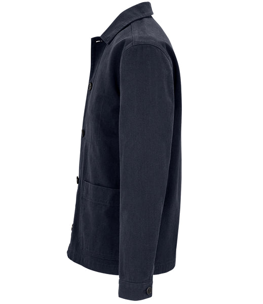 WILD ISLE CROFTERS UTILITY JACKET - BLACK