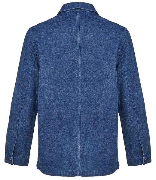 WILD ISLE CROFTERS UTILITY JACKET - DENIM BLUE