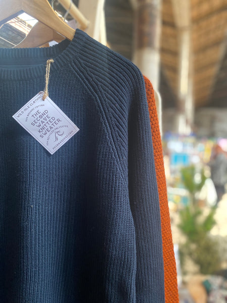 The Second Wave Knit - Deep Sea Navy