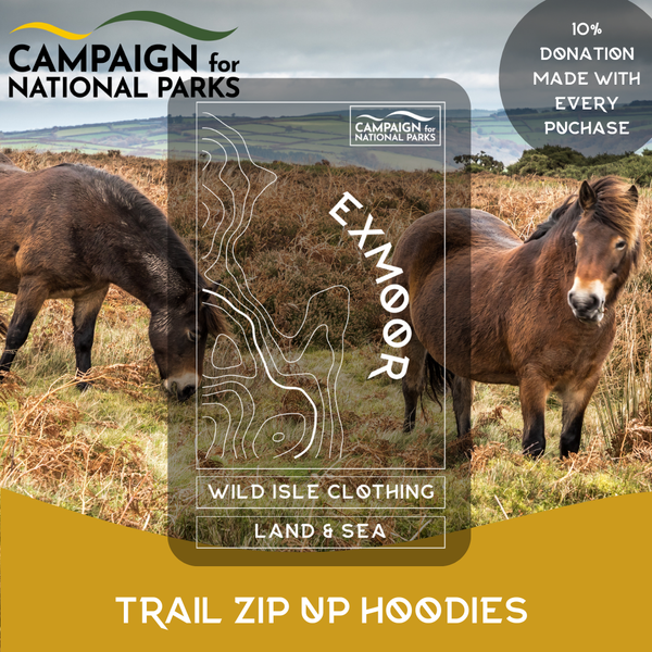 Wear The Wild - Exmoor Trail Zip Hoodies