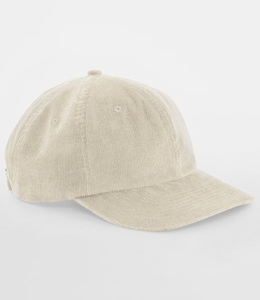 A Wild Isle Corduroy Cap in stone 