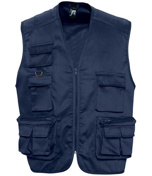 Wild Isle Explorer Gilet - Navy