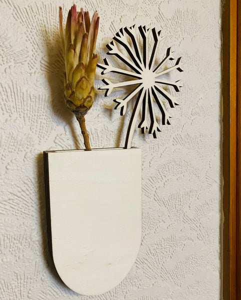 Large Dried Flower Wall Holder