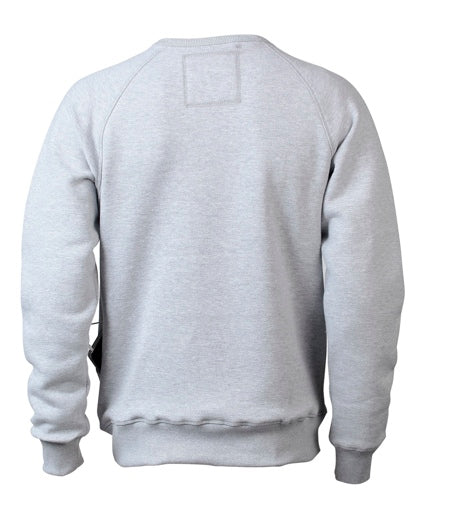 Wild Isle Coastal Crew Sweatshirt - Grey Mist