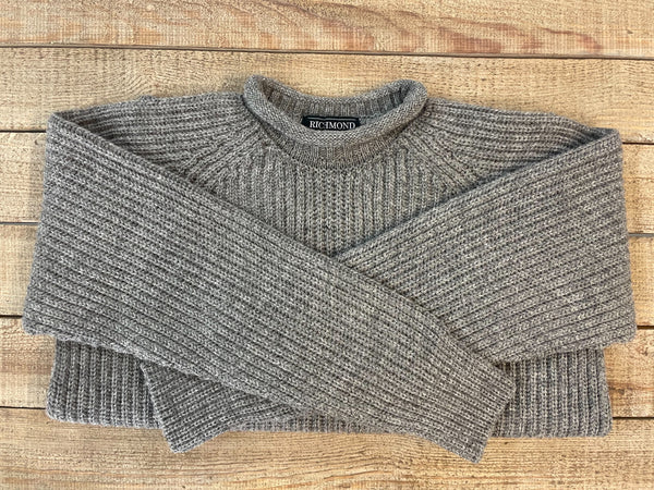 Harbour & Hearth Roll Edge Fishermans Knitted Sweater