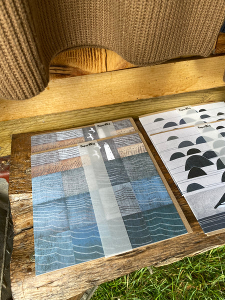 Lighthouse at Low Tide Card by Tjitske Kamphuis