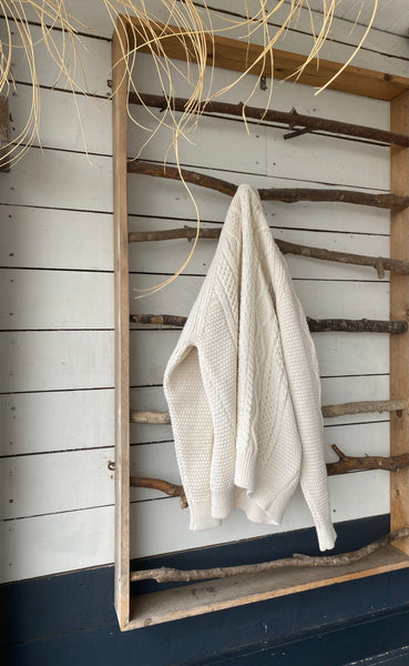 Harbour & Hearth Aran Knitted Sweater