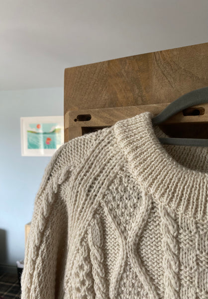 Harbour & Hearth Aran Knitted Sweater