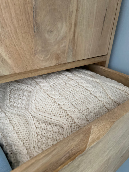 Harbour & Hearth Aran Knitted Sweater