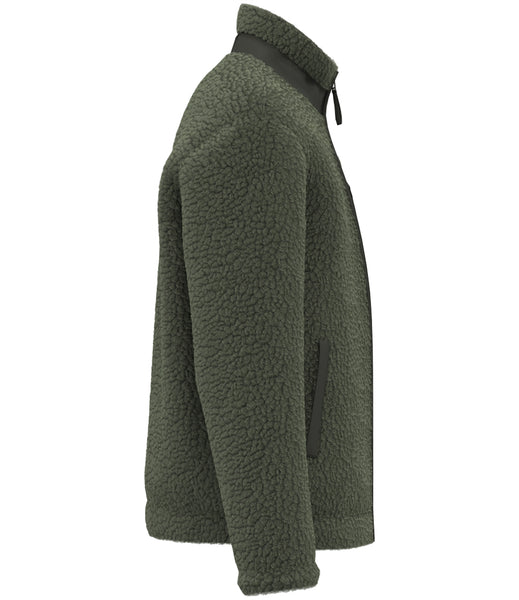 The Isle Fleece Jacket - Forest Green