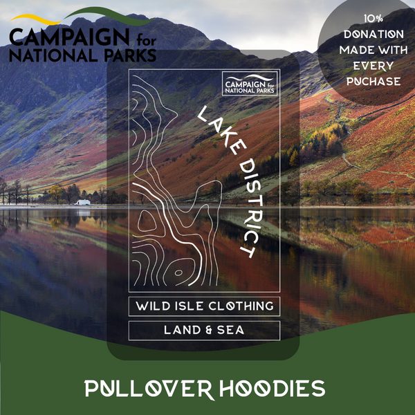 Wear The Wild - Lake District Pullover Hoodies