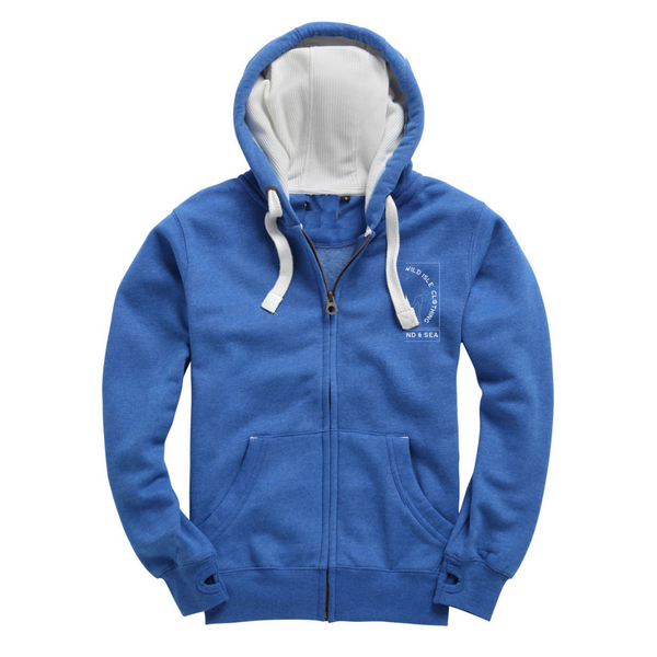 Wild Isle Trail Zip Hood - Moorland Sky Blue