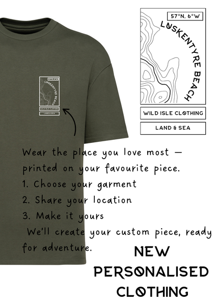 Wild Isle Organic Tee's - Midnight