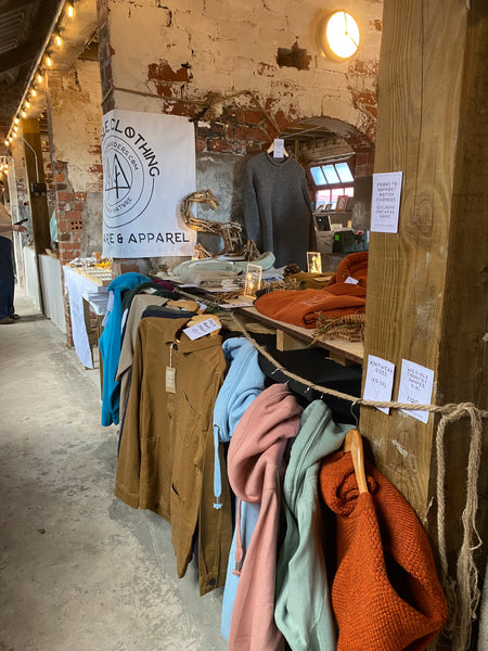 Wild Isle Pop-Up at Rode Hall Farmers Market, Cheshire. November Saturday 1st.