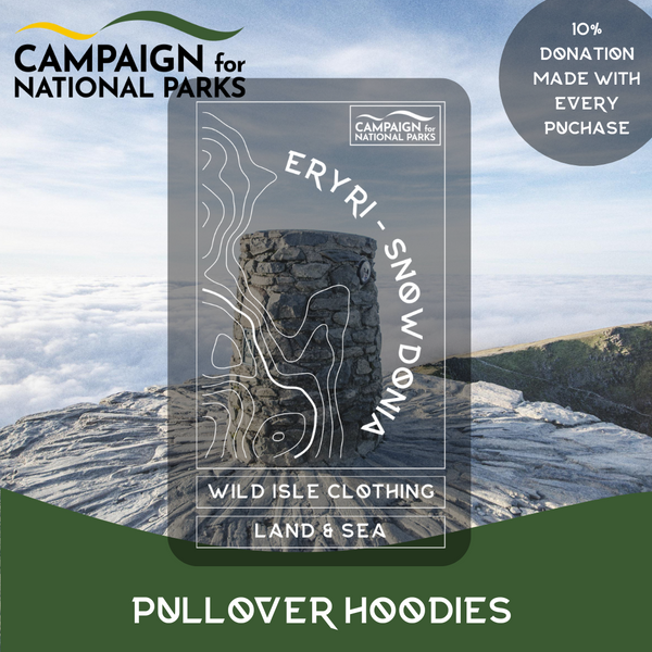 Wear The Wild - Eryri - Snowdonia Pullover Hoodies