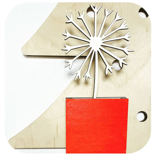 Wild Isle Seed Head Wood Flower