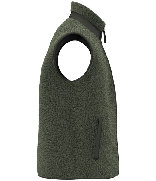 The Isle Fleece Gilet - Forest Green