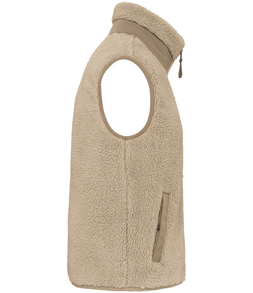 The Isle Fleece Gilet - Sand