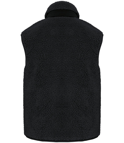 The Isle Fleece Gilet - Coal