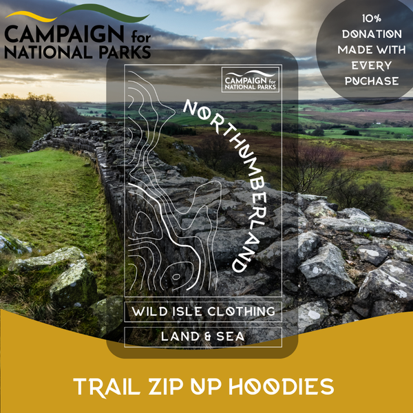 Wear The Wild - Northumberland Trail Zip Hoodies