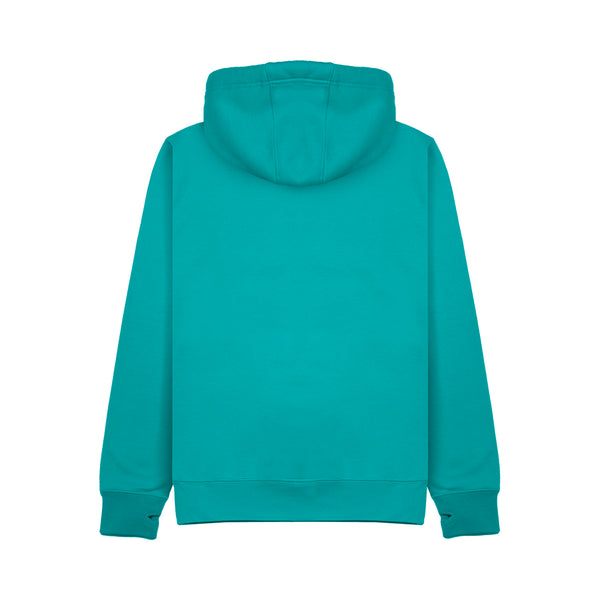 Wild Isle Clothing Trail Zip Up Hoodie back view on a white background 