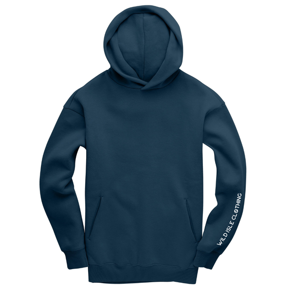 Campfire & Cosy Hoodie Deep Sea Blue