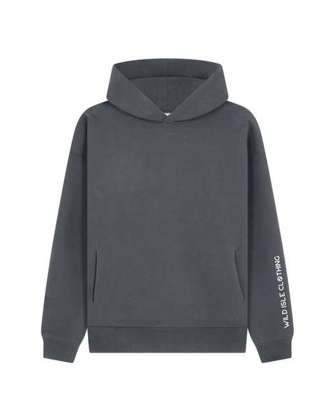 Campfire & Cosy Hoodie | Soft Dark Grey