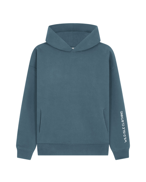 Campfire & Cosy Hoodie - Sea Blue