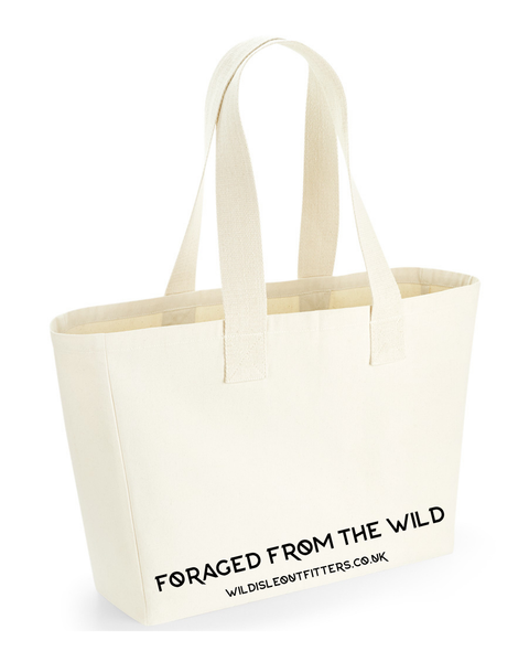 Wild Isle Foraged From The Wild Everyday Cotton Tote Bag | Natural