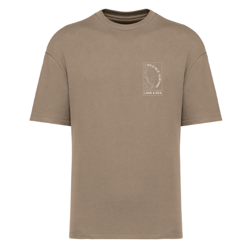 Wild Isle Organic Tee's - Sand