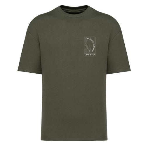 Wild Isle Organic Tee's - Moss Green