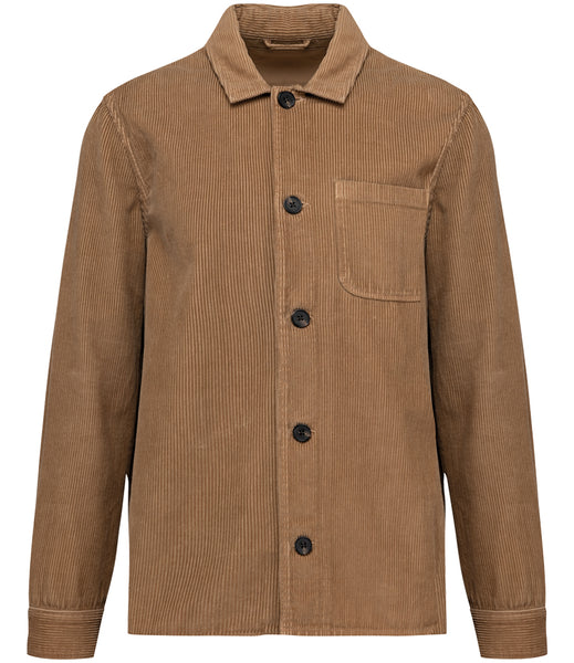 Wild Isle Forester Cord Overshirt - Sand