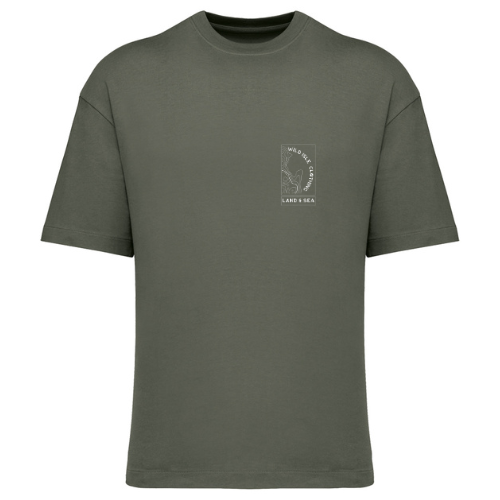 Wild Isle Heavyweight Tee - Khaki