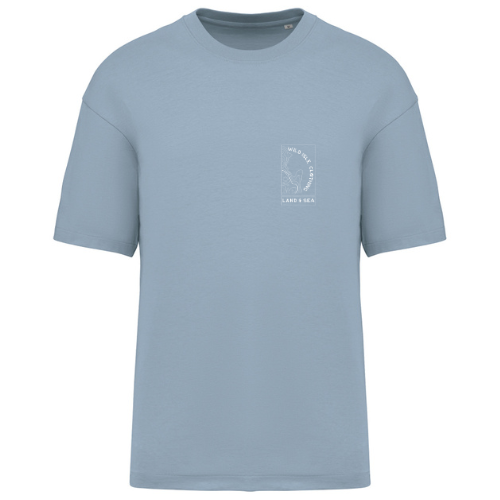 Wild Isle Heavyweight Tee - Light Blue