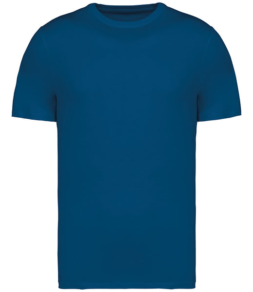 Wild Isle Teal Organic Cotton T-shirt on a white background