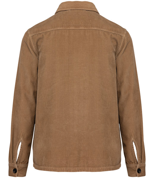 Wild Isle Forester Cord Overshirt - Sand
