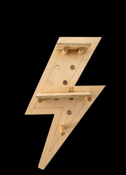 The Lightning Bolt Peg Board