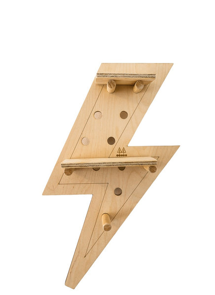 The Lightning Bolt Peg Board