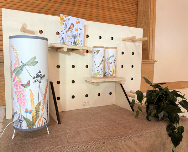 The Long Peg Board - Freestanding