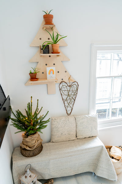 The Christmas Tree Peg Board