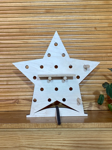 Star Table Peg Board