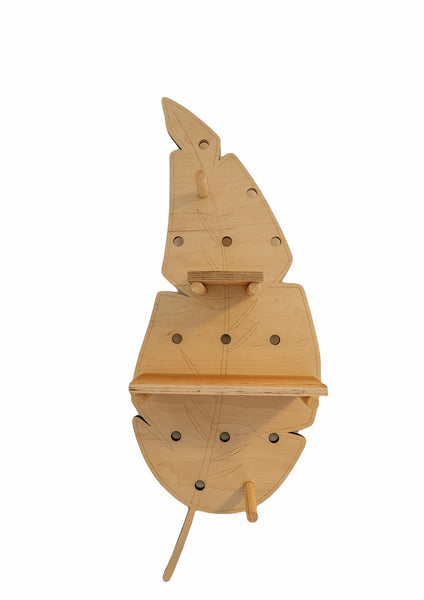 The Leaf Peg Board - Bringing a touch of modern organic to your home!